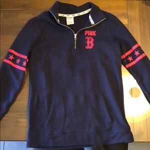 Boston Red Sox quarter zip sweatshirt